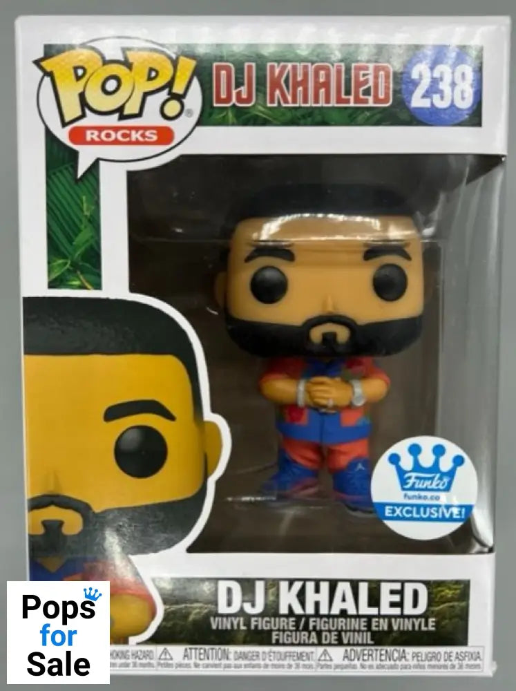 #238 DJ Khaled (Father of Asahd) Funko POP - PopsforSale.co.uk