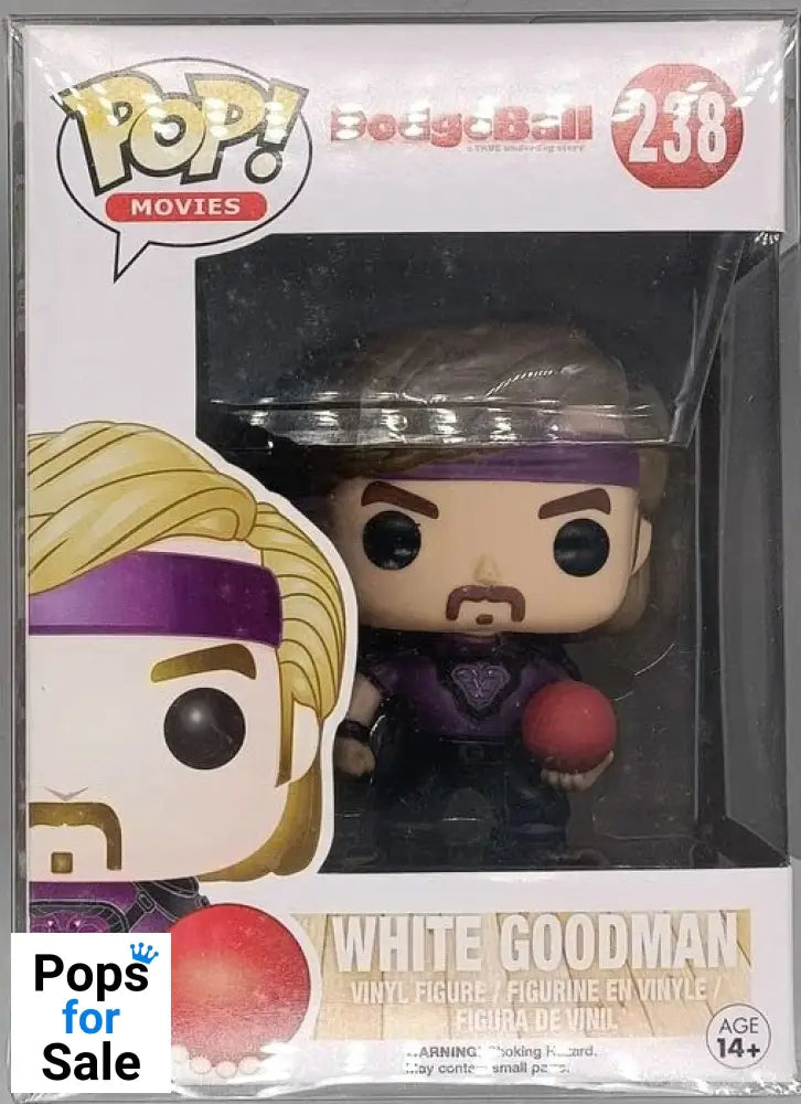 238 White Goodman - Dodgeball - Funko POP