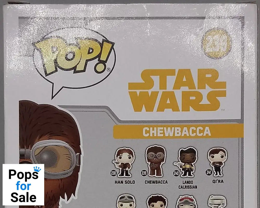 239 Chewbacca - Star Wars - Box Damaged Funko POP