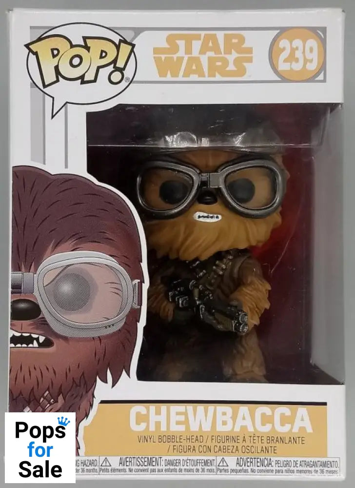 239 Chewbacca - Star Wars - Box Damaged Funko POP