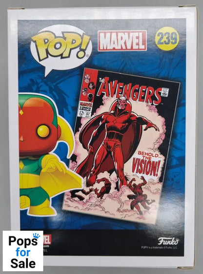 #239 Vision (Avengers #57) - Marvel Collectors Corps Funko POP - PopsforSale.co.uk