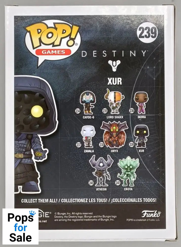 239 Xur - Destiny Funko POP