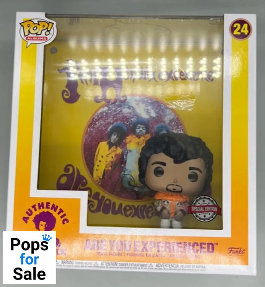24 Are You Experienced - Albums - Jimi Hendrix - Funko POP - Box Damaged