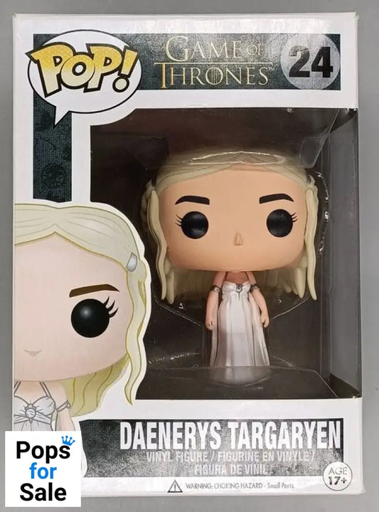 #24 Daenerys Targaryen (Wedding Gown) Game of Thrones Box Damaged Funko POP - PopsforSale.co.uk