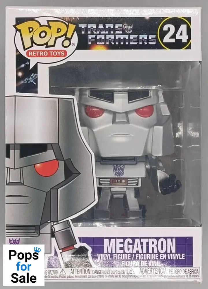 #24 Megatron - Transformers - Box Damaged Funko POP - PopsforSale.co.uk