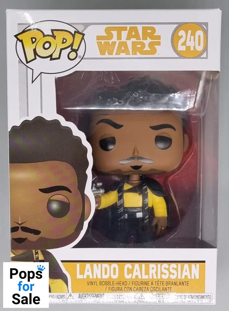 #240 Lando Calrissian - Star Wars - Solo Funko POP - PopsforSale.co.uk