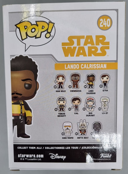 #240 Lando Calrissian - Star Wars - Solo Funko POP - PopsforSale.co.uk