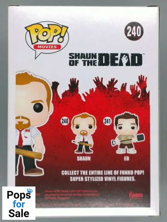 240 Shaun (Bloody) - Shaun Of The Dead - Exclusive Funko POP