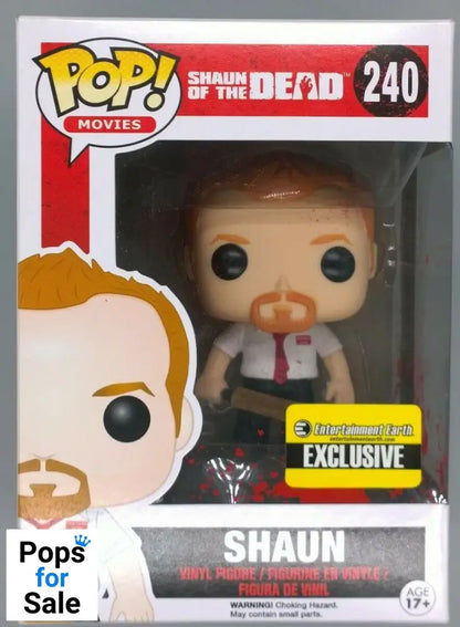 240 Shaun (Bloody) - Shaun Of The Dead - Exclusive Funko POP
