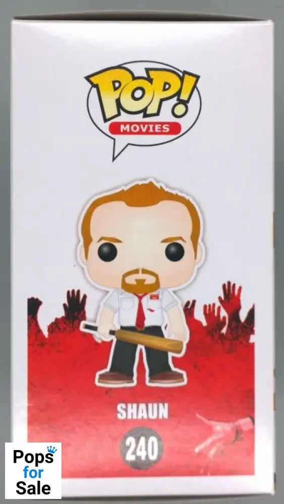 240 Shaun (Bloody) - Shaun Of The Dead - Exclusive Funko POP