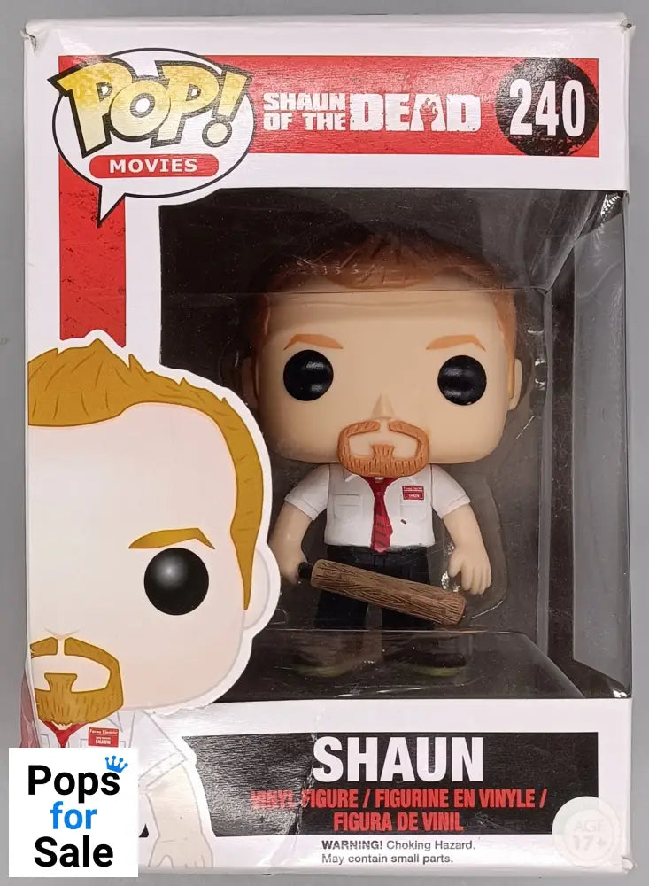 240 Shaun - Shaun Of The Dead - Funko POP - Box Damaged