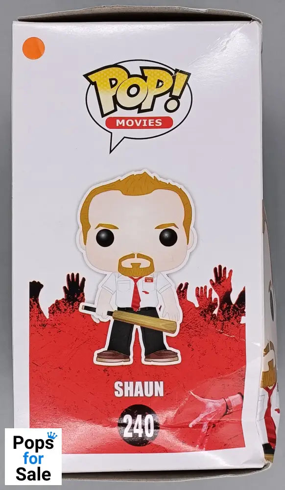 240 Shaun - Shaun Of The Dead - Funko POP - Box Damaged