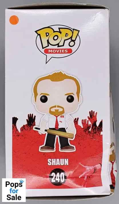 240 Shaun - Shaun Of The Dead - Funko POP - Box Damaged