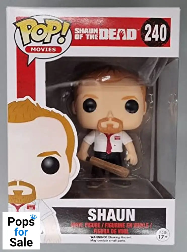 240 Shaun - Shaun Of The Dead - Funko POP - Box Damaged