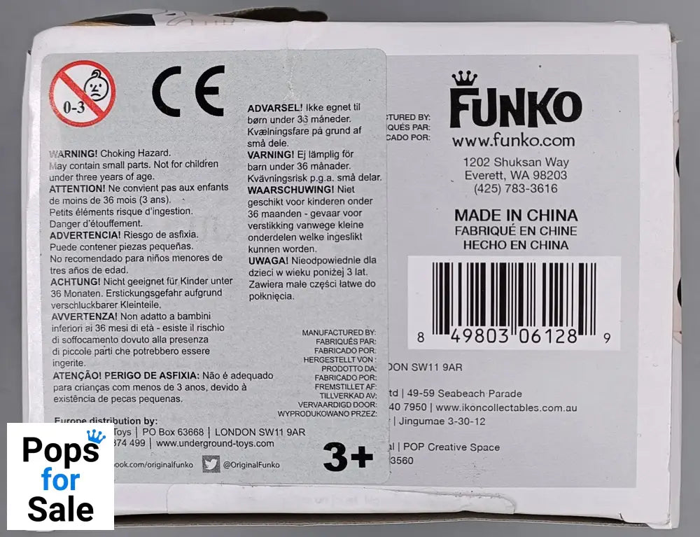 240 Shaun - Shaun Of The Dead - Funko POP - Box Damaged