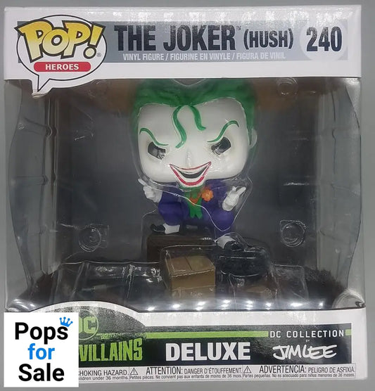 #240 The Joker (Hush) - Deluxe - DC Collection - Box Damaged Funko POP - PopsforSale.co.uk