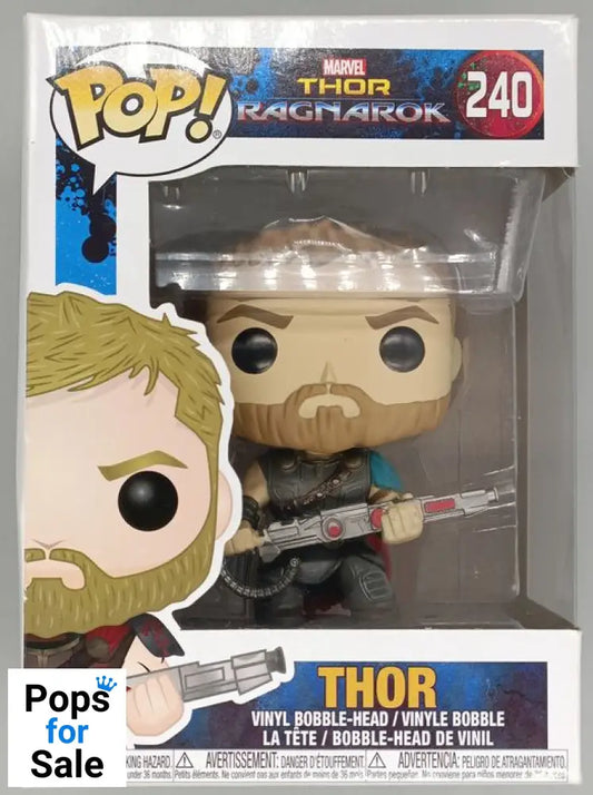 #240 Thor - Marvel Thor Ragnarok - Box Damaged Funko POP