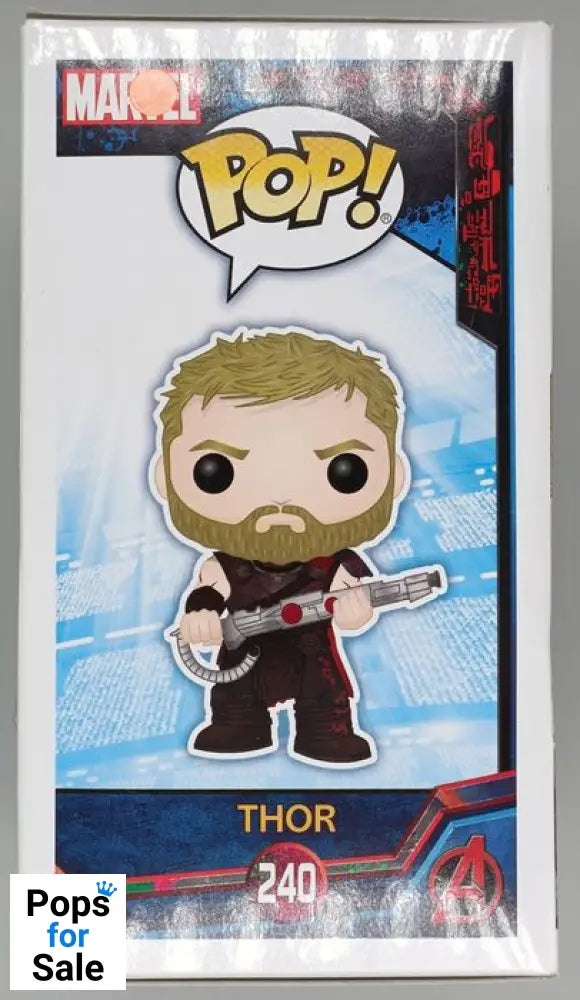 #240 Thor - Marvel Thor Ragnarok - Box Damaged Funko POP