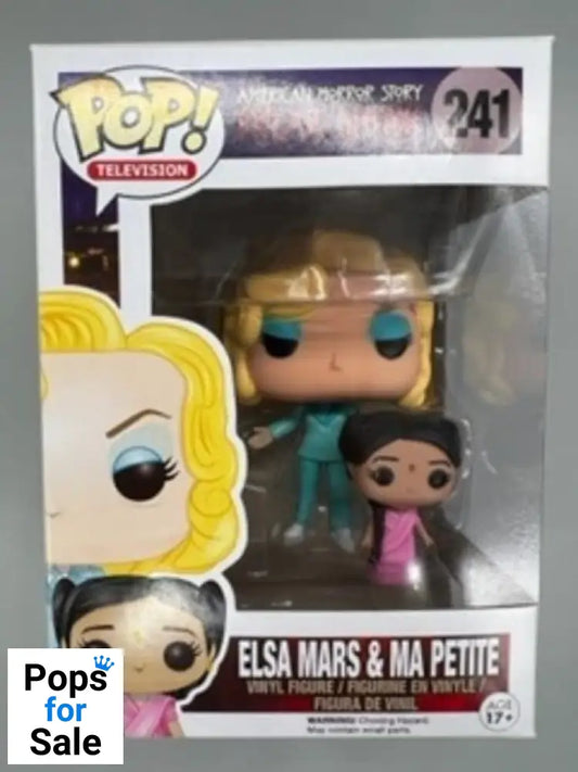 241 Elsa Mars & Ma Petite - American Horror Story Funko POP - Box Damaged