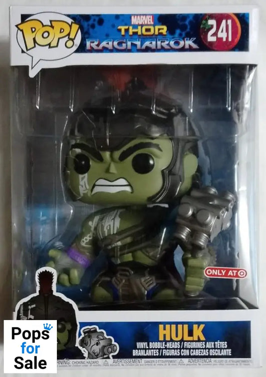 241 Hulk - 10 Inch Marvel Thor Ragnarok - Funko POP - Box Damaged