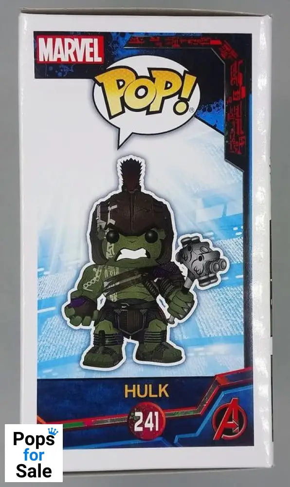 #241 Hulk - Marvel Thor Ragnarok Funko POP - PopsforSale.co.uk