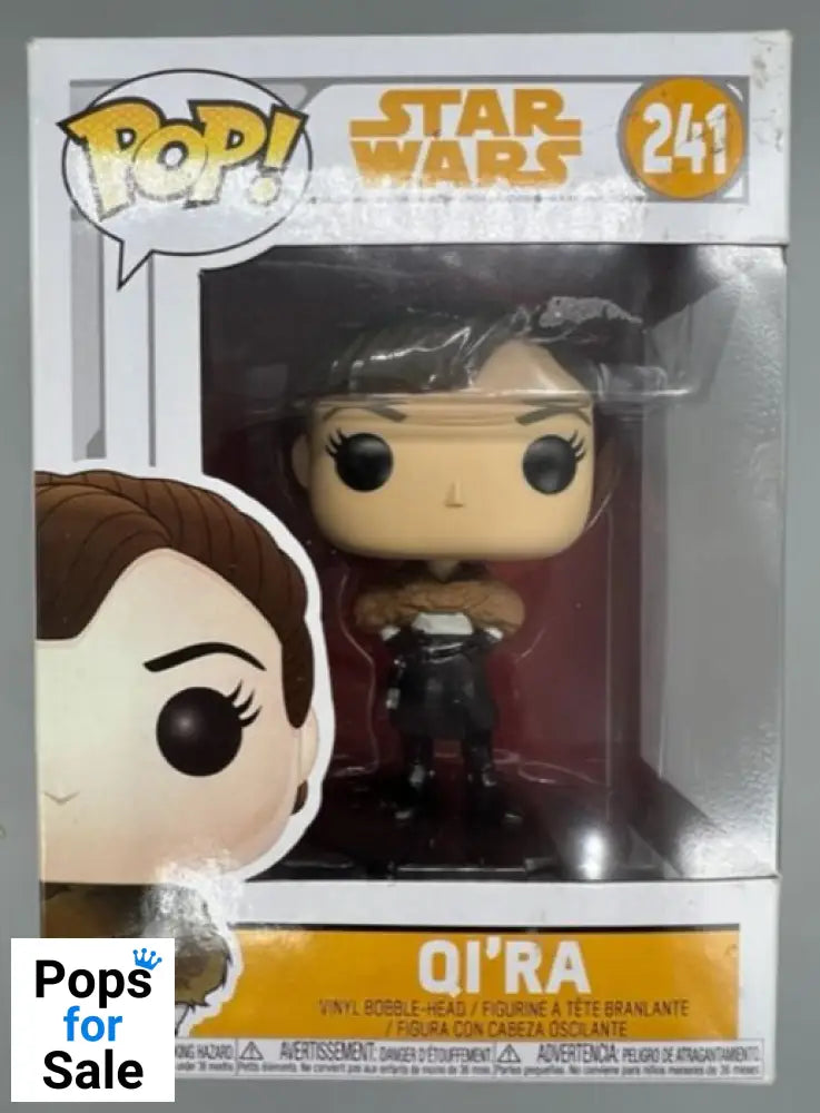 241 Qi'ra - Star Wars - Solo - Box Damaged Funko POP