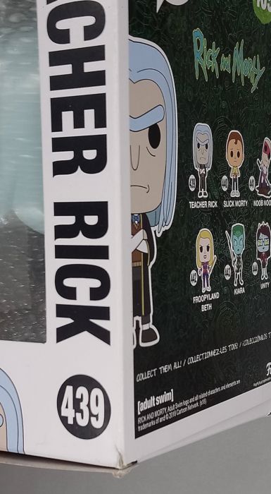 #439 Teacher Rick - Rick and Morty - Box Damaged Funko POP