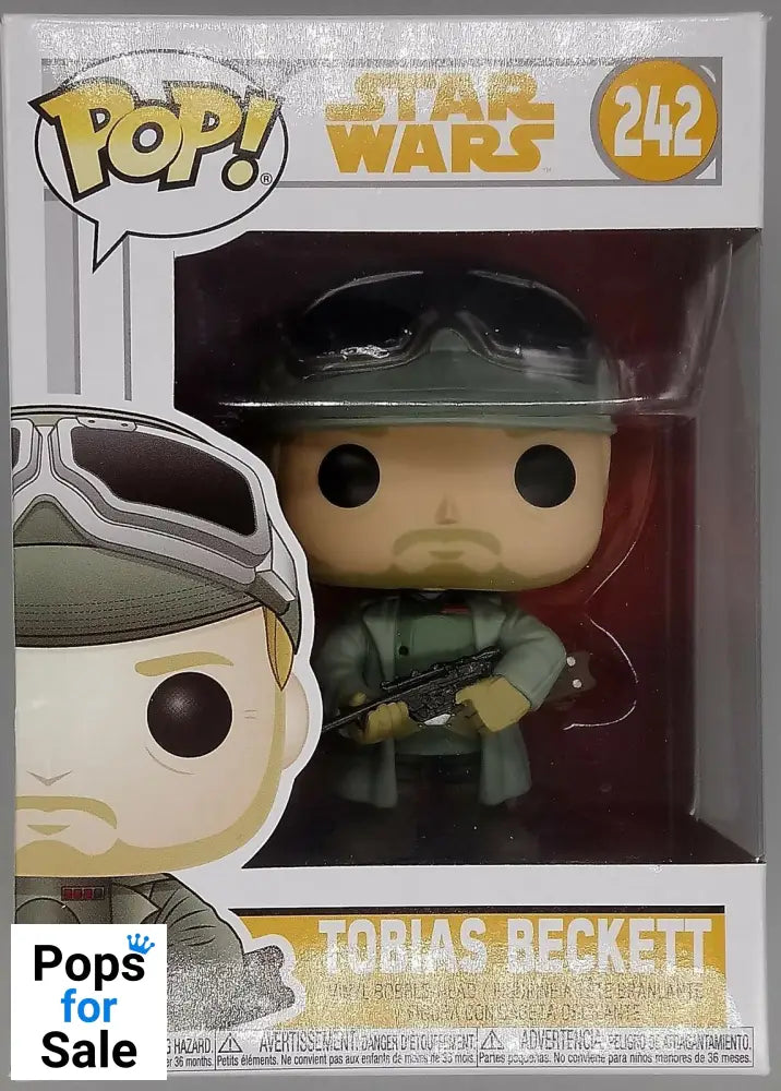 #242 Tobias Beckett - Star Wars - Solo - Box Damaged Funko POP