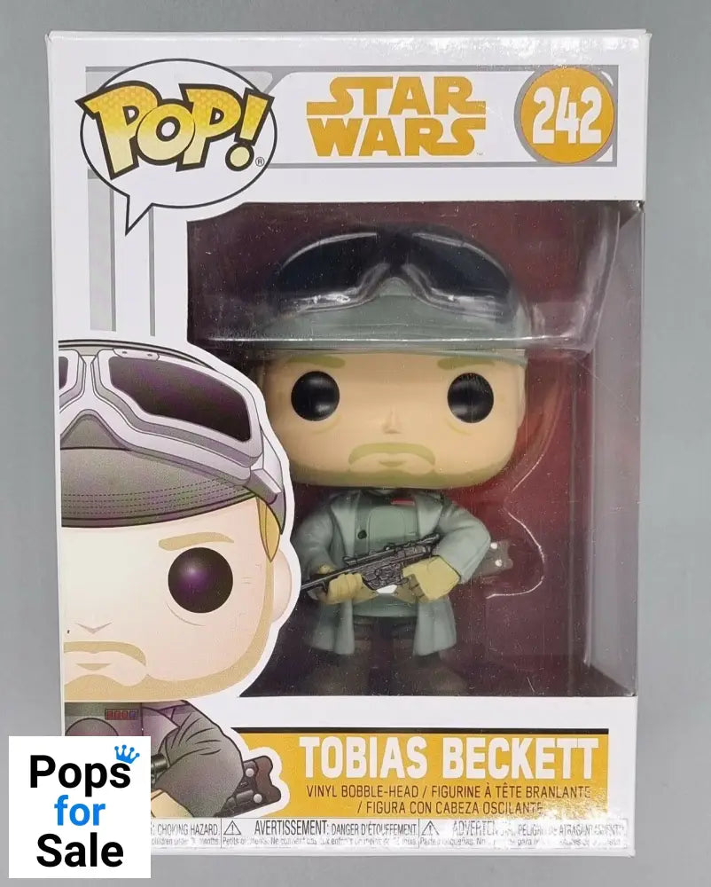 #242 Tobias Beckett - Star Wars - Solo Funko POP - PopsforSale.co.uk