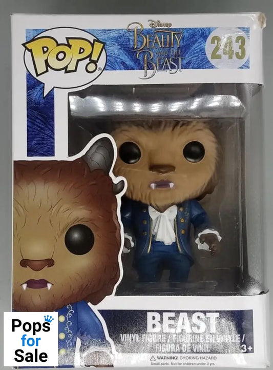 243 Beast - Disney Beauty And The Beast - Funko POP - Box Damaged