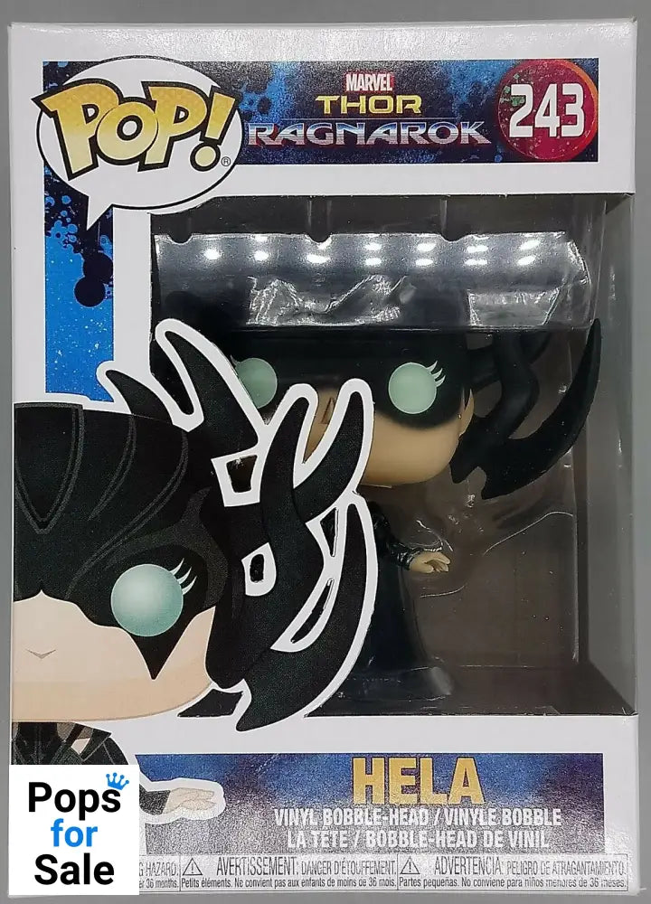 #243 Hela - Marvel Thor Ragnarok Funko POP - PopsforSale.co.uk