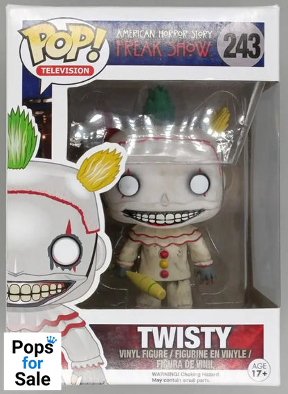 #243 Twisty - American Horror Story Freak Show - Box Damaged Funko POP - PopsforSale.co.uk