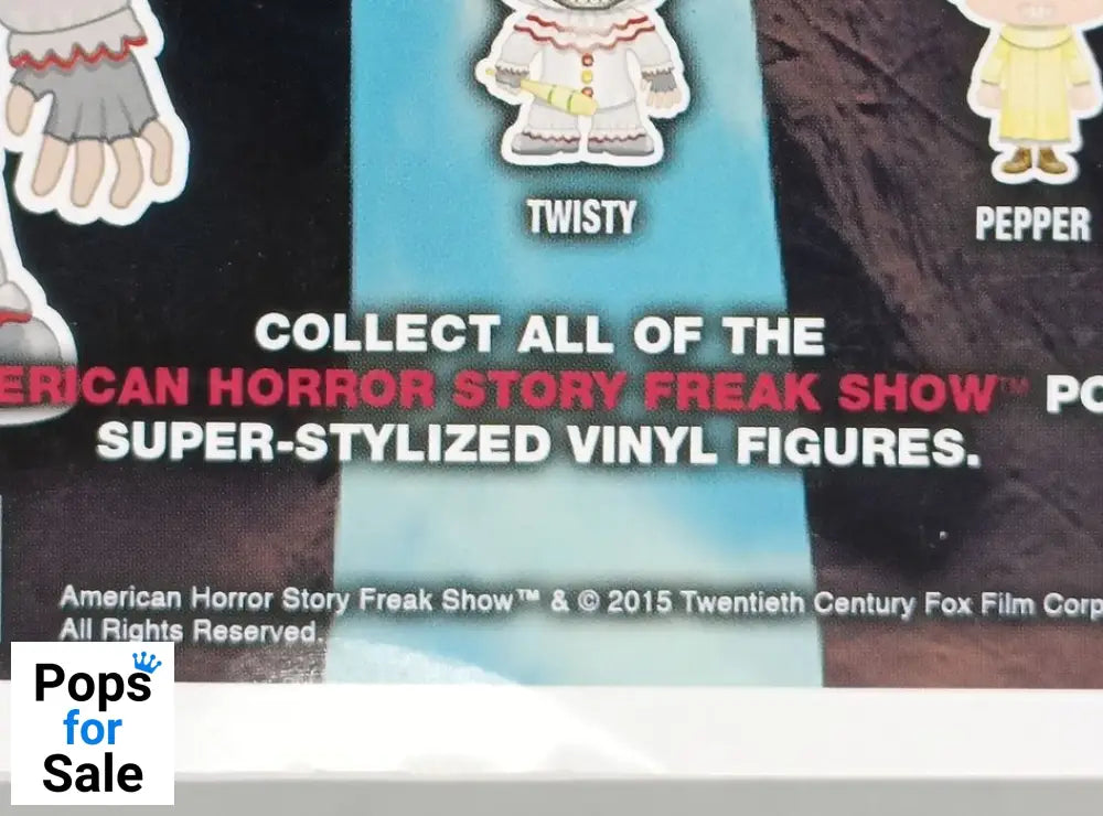 #243 Twisty - American Horror Story Freak Show - Box Damaged Funko POP