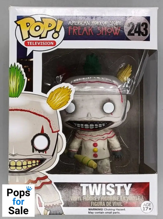 #243 Twisty - American Horror Story Freak Show Funko POP - PopsforSale.co.uk