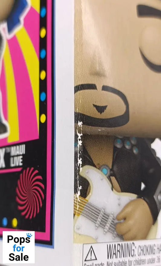244 Jimi Hendrix (Live in Maui) - Rocks - Funko POP - Box Damaged
