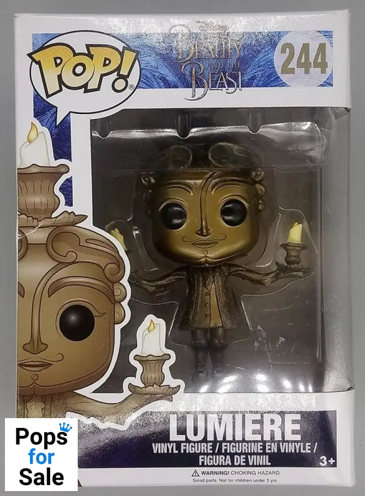 244 Lumiere - Disney Beauty And The Beast - Funko POP - Box Damaged