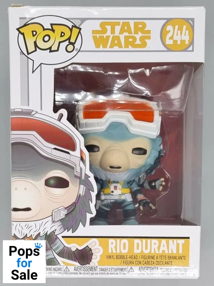 244 Rio Durant - Star Wars - Funko POP - Box Damaged