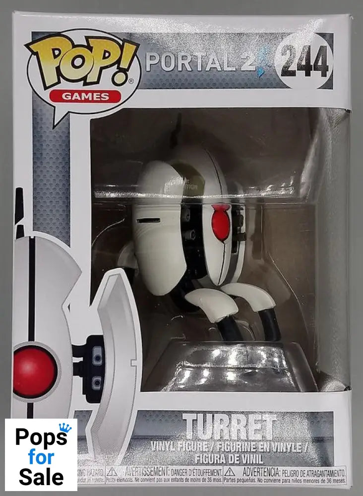 244 Turret - Portal 2 - Funko POP - Box Damaged