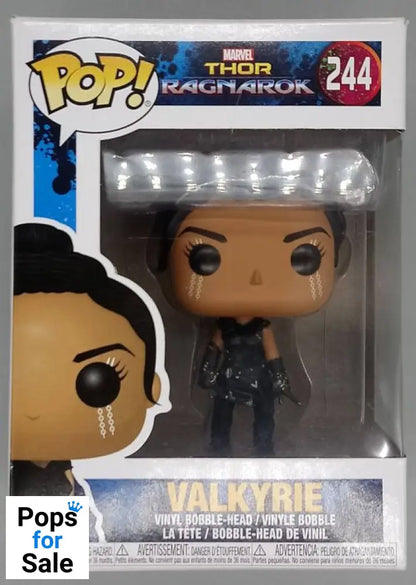 #244 Valkyrie - Marvel Thor Ragnarok - Box Damaged Funko POP - PopsforSale.co.uk