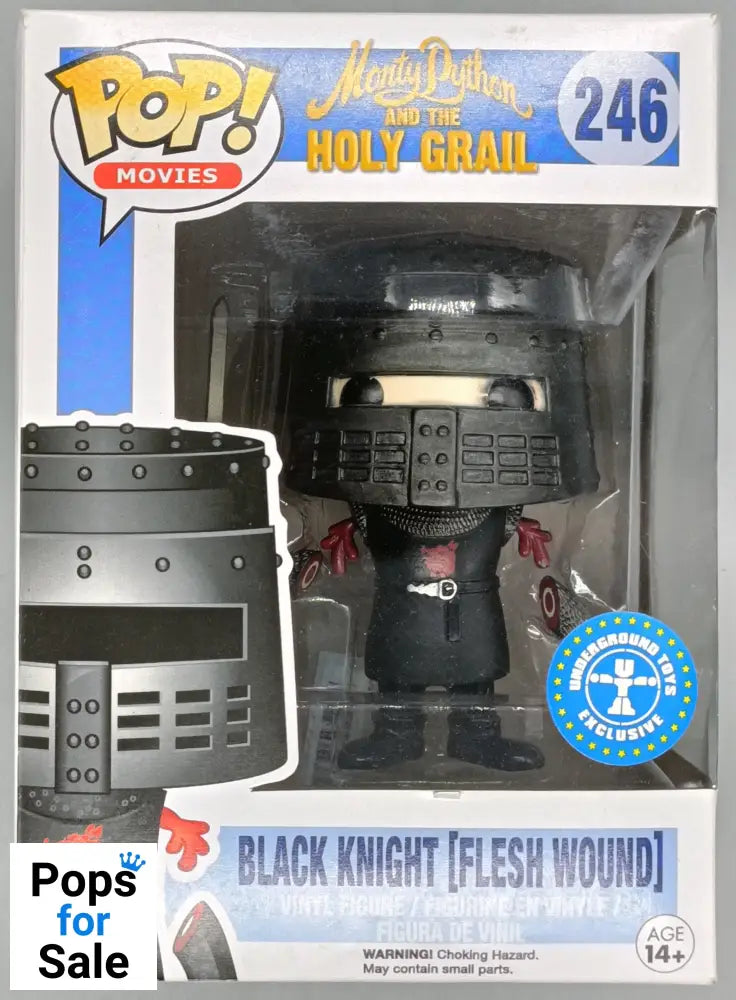 246 Black Knight (Flesh Wound) - Monty Python and the Holy - Box Damaged Funko POP