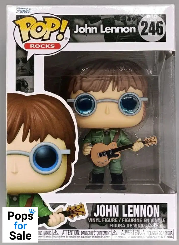 246 John Lennon - Military Jacket Funko POP