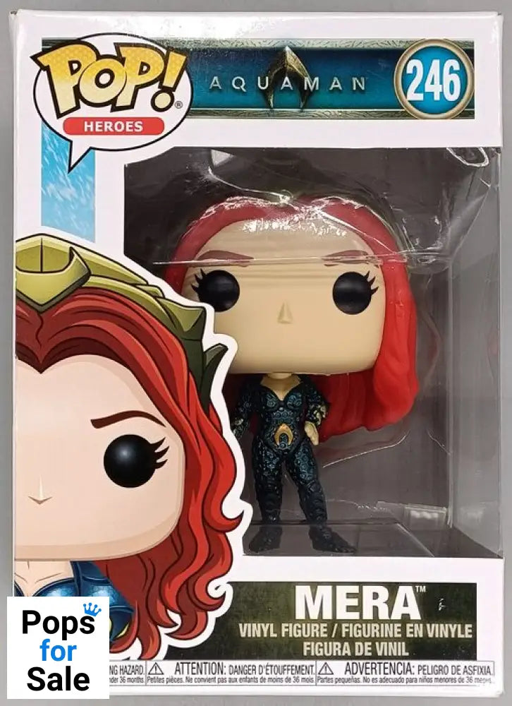 #246 Mera - DC Aquaman - Box Damaged Funko POP