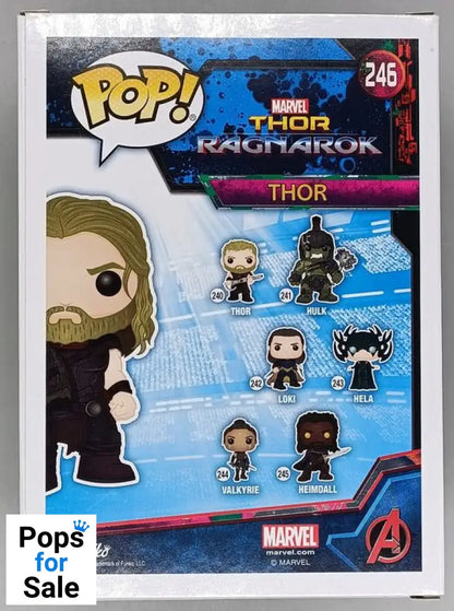 #246 Thor (Surtur's Helmet) - Marvel Thor Ragnarok Funko POP - PopsforSale.co.uk