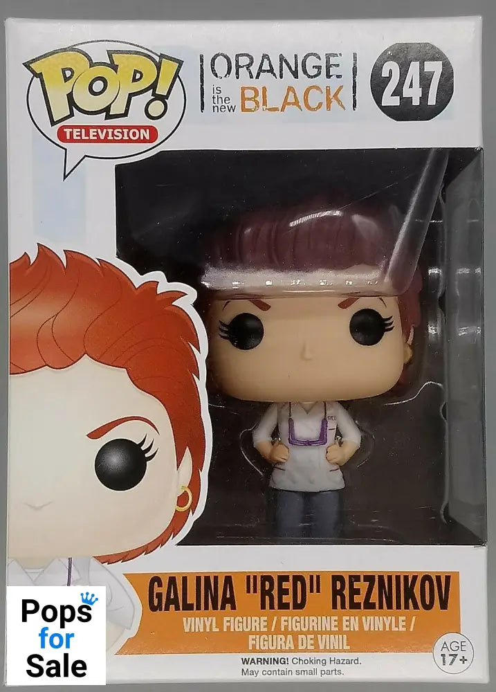 #247 Galina (Red) Reznikov - Orange Is the New Black Funko POP