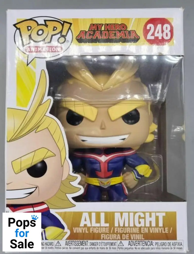 #248 All Might - My Hero Academia MHA Funko POP - PopsforSale.co.uk