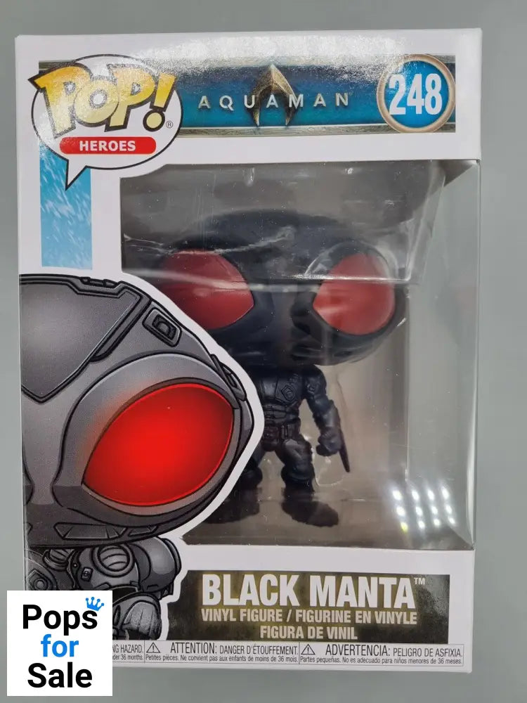 #248 Black Manta - DC Aquaman Funko POP - PopsforSale.co.uk