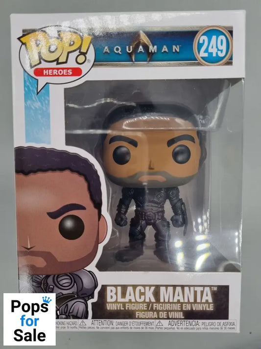 249 Black Manta (Unmasked) - DC Aquaman Funko POP