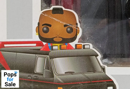 #25 A-Team Van (with B.A. Baracus) Rides - A-Team Box Damaged Funko POP - PopsforSale.co.uk