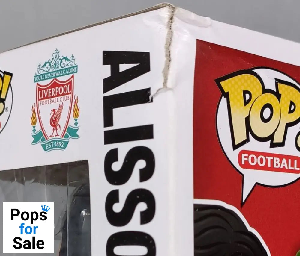 #25 Alisson Becker - Liverpool FC - Box Damaged Funko POP