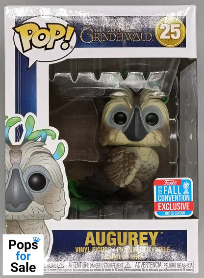 #25 Augurey - Fantastic Beasts - 2018 Con - Box Damaged Funko POP
